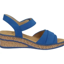 Palado Vemlu, Keilsandaletten, Damen, Blau