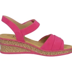 Palado Vemlu, Keilsandaletten, Damen, Pink