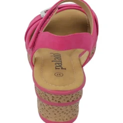 Palado Vemlu, Keilsandaletten, Damen, Pink