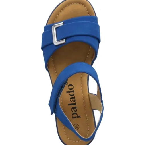 Palado Vemlu, Keilsandaletten, Damen, Blau