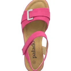 Palado Vemlu, Keilsandaletten, Damen, Pink