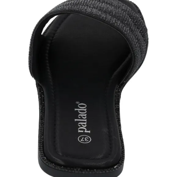 Palado Verido, Pantoletten, Damen, Schwarz