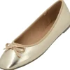 Palado Voso, Ballerinas, Damen, Gold Metallic