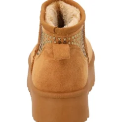 Palado Xottea, Winterstiefel, Damen, Camel