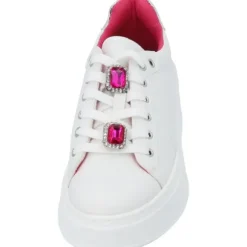 Palado Yellar by Sila Sahin, Sneakers Low, Damen, Weiß/Pink