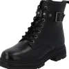 Palado Yindove, Schnürstiefel, Damen, Schwarz