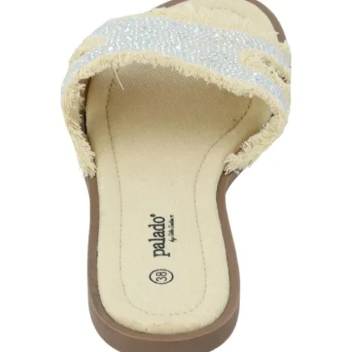 Palado Yinra by Sila Sahin, Pantoletten, Damen, Beige