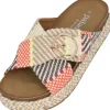Palado Zurlo by Sila Sahin, Plateau-Pantoletten, Damen, Beige