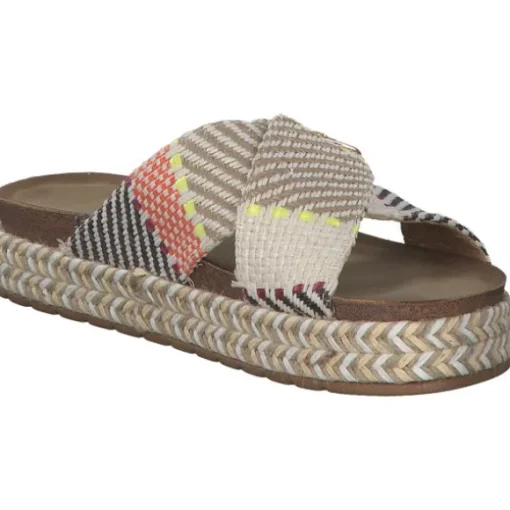 Palado Zurlo by Sila Sahin, Plateau-Pantoletten, Damen, Beige