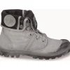 Palladium 92478, Schnürstiefel, Damen, Grau (Vapor/Metal)
