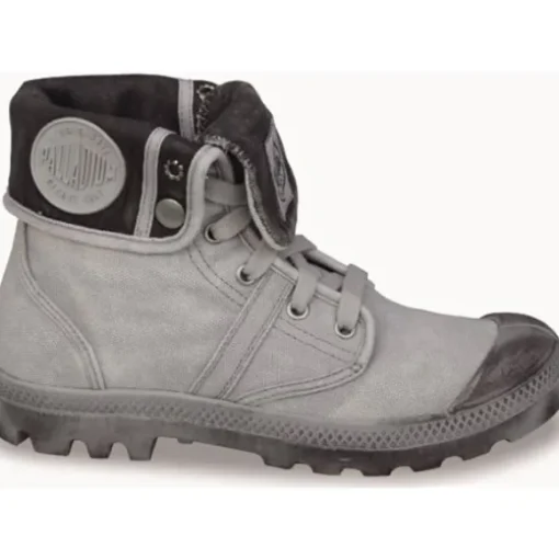 Palladium 92478, Schnürstiefel, Damen, Grau (Vapor/Metal)