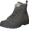 Palladium 95982, Schnürstiefeletten, Damen, Cloudburst/Chrclgry