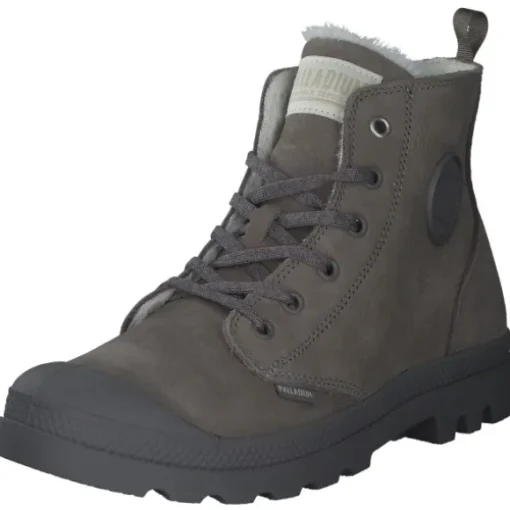 Palladium 95982, Schnürstiefeletten, Damen, Cloudburst/Chrclgry