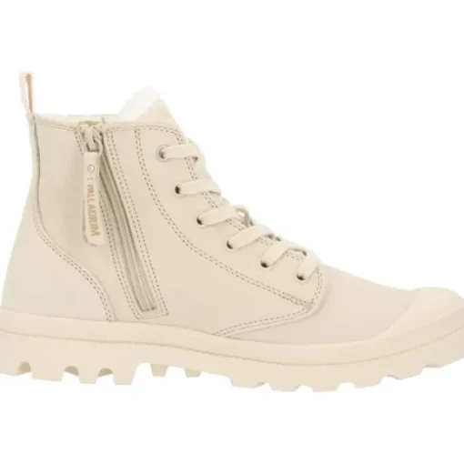 Palladium 95982, Schnürstiefeletten, Damen, Beige