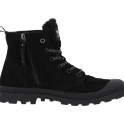 Palladium 95982, Schnürstiefeletten, Damen, Schwarz