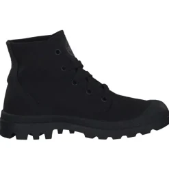 Palladium 73089, Schnürstiefeletten, BLACK