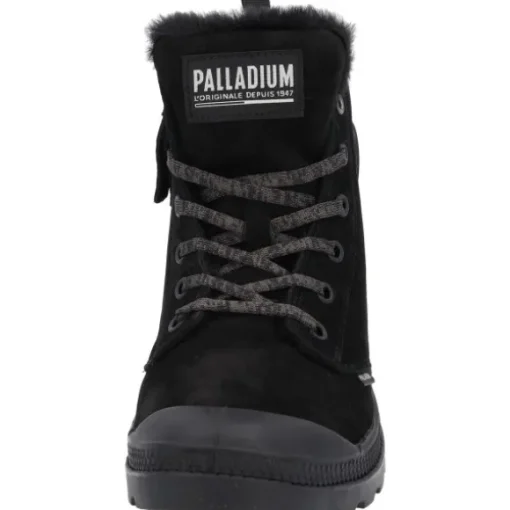 Palladium 95982, Schnürstiefeletten, Damen, Schwarz