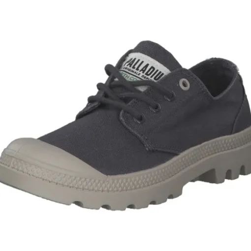 Palladium 76643, Sneakers Low, Damen, Grau (Asphalt)