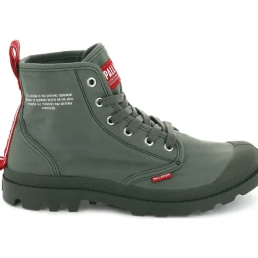 Palladium 76258, Stiefeletten, Damen, Grün (Olive night)