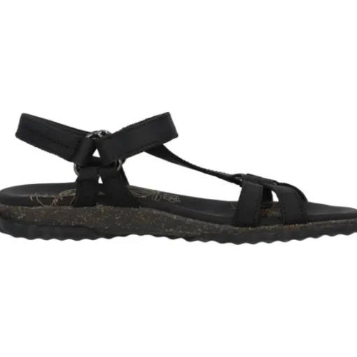 Panama Jack Caribel Basics B, Keilsandaletten, Damen, negro black