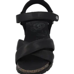 Panama Jack Serena B, Keilsandaletten, Damen, Schwarz (Negro/Black)