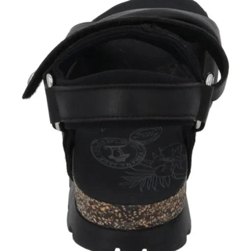 Panama Jack Serena B, Keilsandaletten, Damen, Schwarz (Negro/Black)