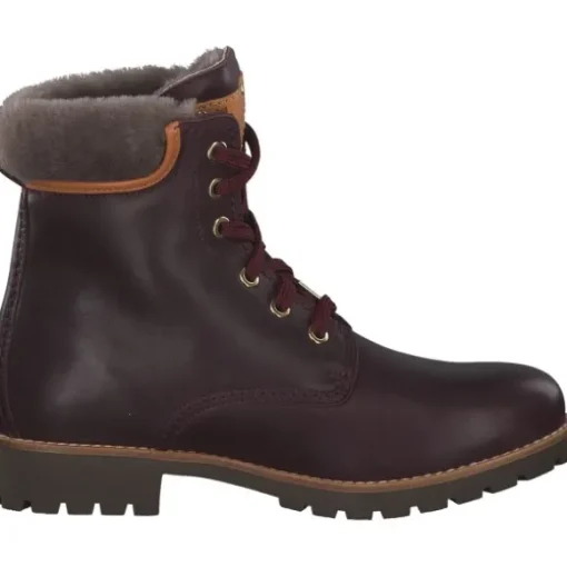 Panama Jack Travelling Panama 03 Igloo B, Winterstiefel, Damen, Rot (Burgundy)