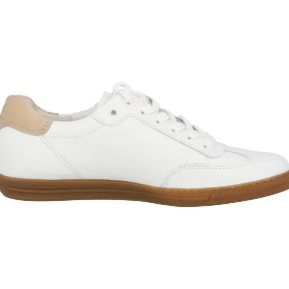 Paul Green 5450-017 , Schnürschuhe, Damen, white/sabbia
