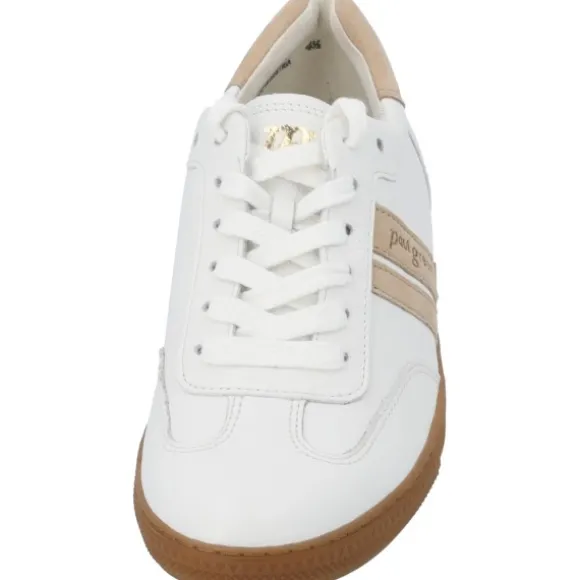 Paul Green 5450-017 , Schnürschuhe, Damen, white/sabbia
