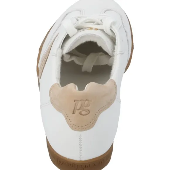 Paul Green 5450-017 , Schnürschuhe, Damen, white/sabbia