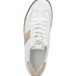 Paul Green 5450-017 , Schnürschuhe, Damen, white/sabbia