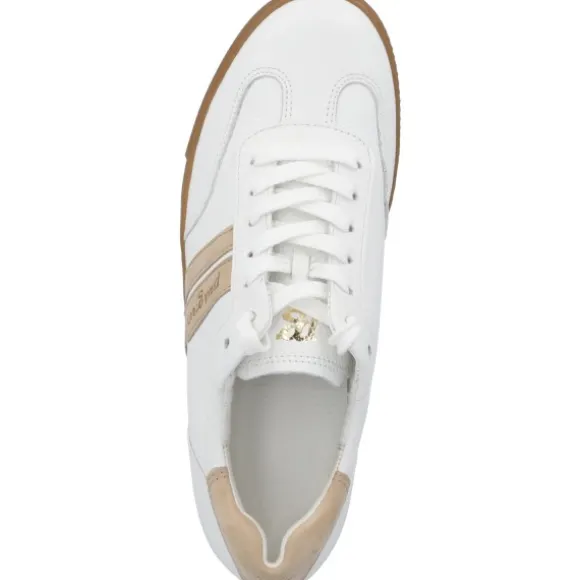 Paul Green 5450-017 , Schnürschuhe, Damen, white/sabbia