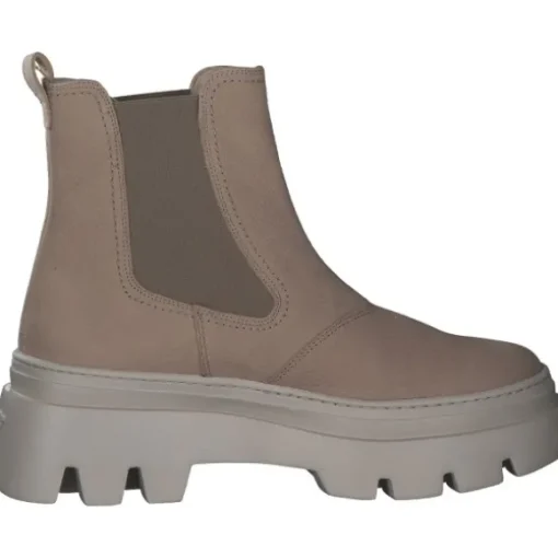 Paul Green 9124, Chelsea Boots, Damen, Beige (Champagner)