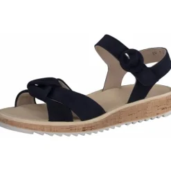 Paul Green 6105, Keilsandaletten, Damen, Blau