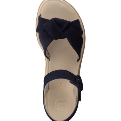 Paul Green 6105, Keilsandaletten, Damen, Blau