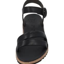 Paul Green 6112, Keilsandaletten, Damen, Schwarz