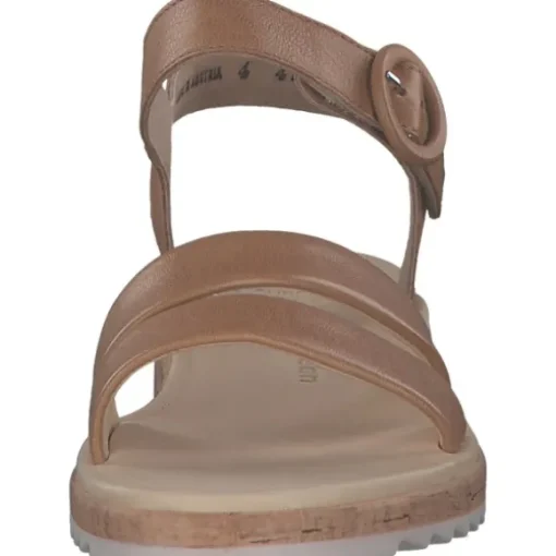 Paul Green 6112, Keilsandaletten, Damen, cuoio