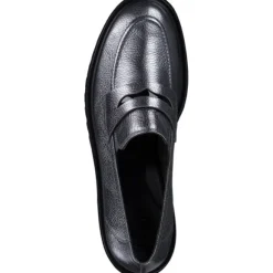 Paul Green 1120-016, Mokassins, Damen, piombo/black