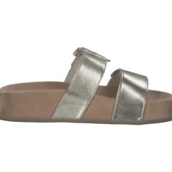 Paul Green 6157, Plateau-Pantoletten, Damen, Platino