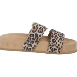 Paul Green 6157, Plateau-Pantoletten, Damen, Beige