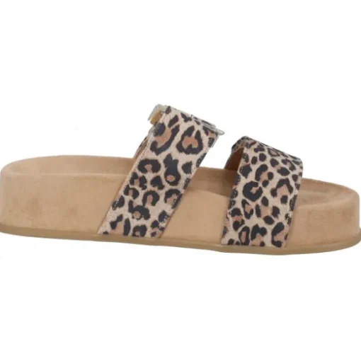 Paul Green 6157, Plateau-Pantoletten, Damen, Beige