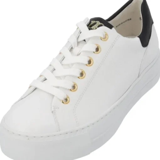 Paul Green 5320, Schnürschuhe, Damen, white/black