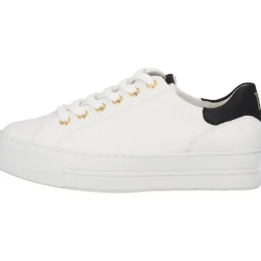 Paul Green 5320, Schnürschuhe, Damen, white/black