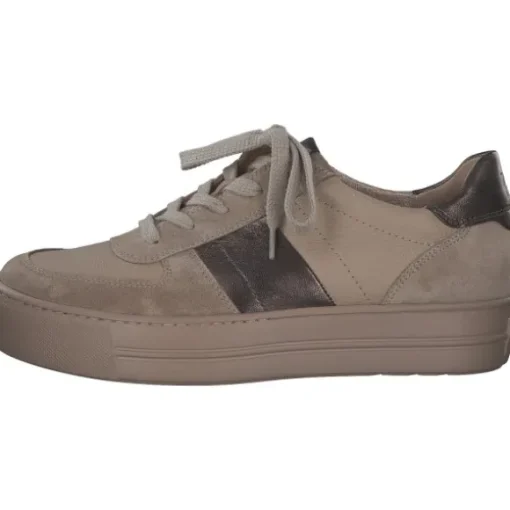 paul green 5230, Schnürschuhe, Damen, almond