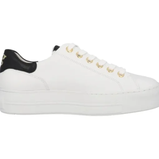 Paul Green 5320, Schnürschuhe, Damen, white/black