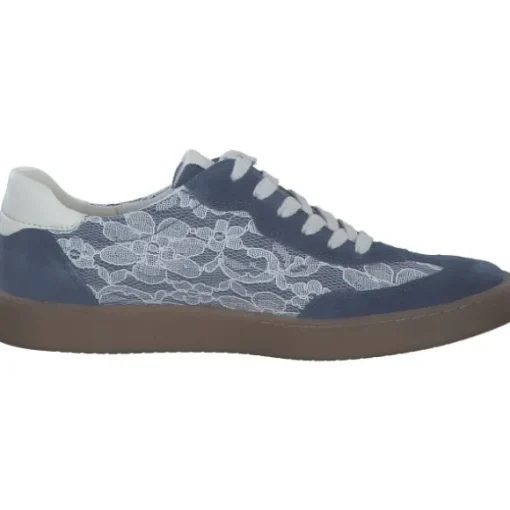 Paul Green 5457, Schnürschuhe, Damen, LAKE/WHITE