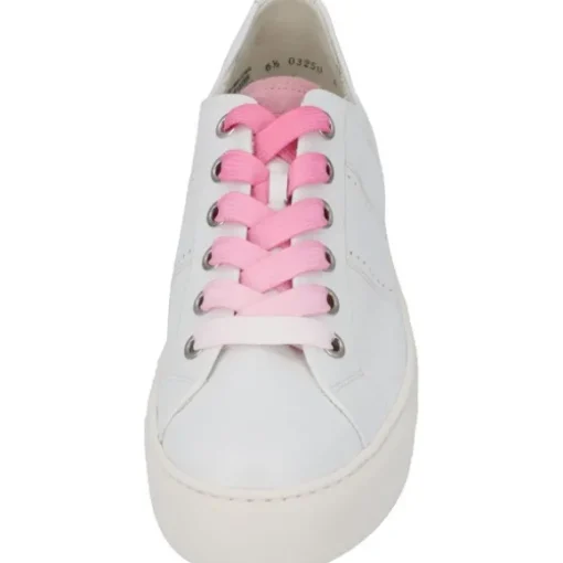 Paul Green 5247, Schnürschuhe, Damen, white/candy