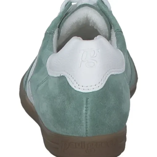 Paul Green 5450, Schnürschuhe, Damen, wasabi/white
