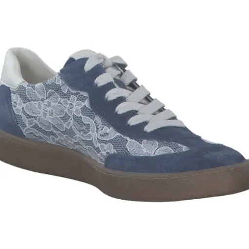 Paul Green 5457, Schnürschuhe, Damen, LAKE/WHITE