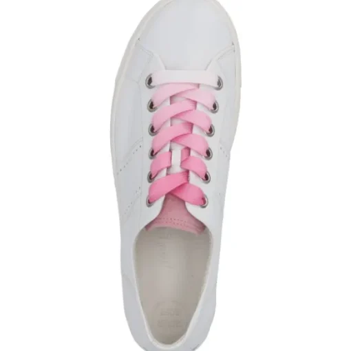 Paul Green 5247, Schnürschuhe, Damen, white/candy